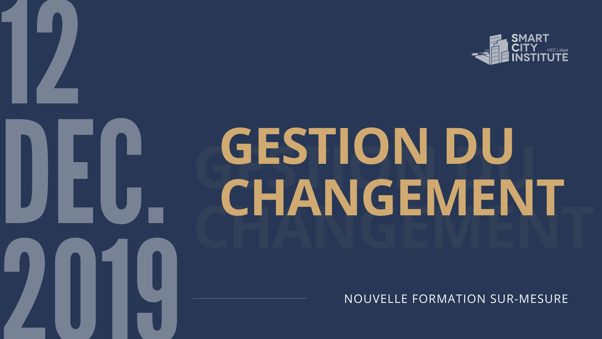 Formation SCI CHANGE MANAGEMENT